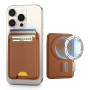 ESR Classic RFID Magnetic Wallet с MagSafe, Caramel Brown (Карамелено кафяв)