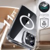 ESR Classic Hybrid Kickstand HaloLock Magsafe кейс + закалено стъкло за iPhone 16 Plus (прозрачен) - 4894240243664