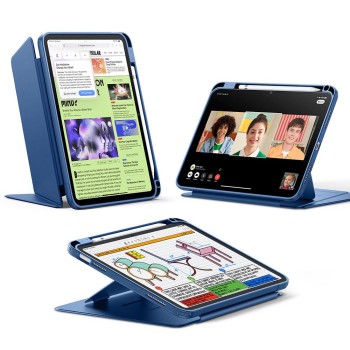ESR Flip Hybrid калъф за iPad 10.9 (10/2022) и iPad 11 (11/2025) Navy Blue