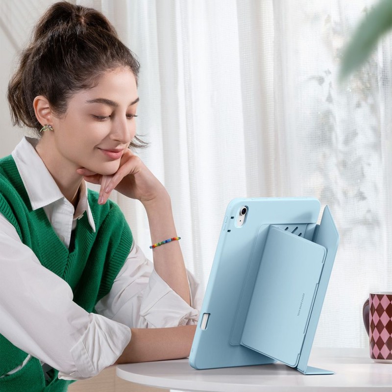 ESR Flip Hybrid Case за iPad Air 10.9 (4/5/2020-2022) и iPad Air 11 (6/7/8/2024-2026) Sky Blue - ESR Flip Hybrid Case за iPad Air 10.9 (4/5/2020-2022) и iPad Air 11 (6/7/8/2024-2026) Sky Blue - 4894240267097