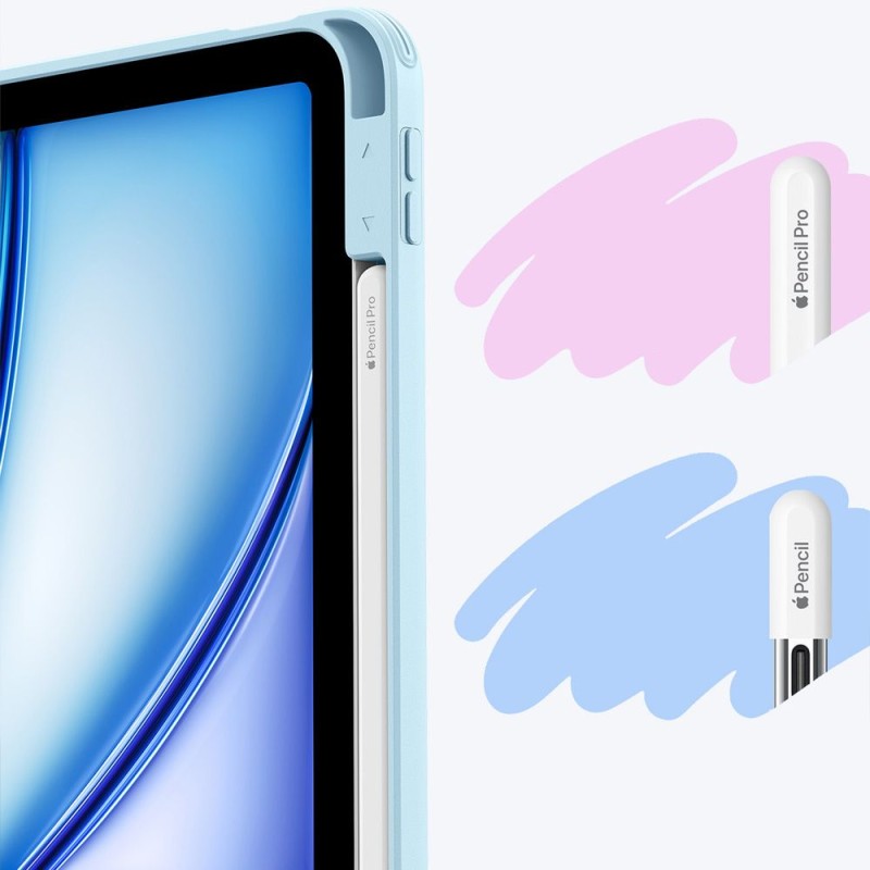 ESR Flip Hybrid Case за iPad Air 10.9 (4/5/2020-2022) и iPad Air 11 (6/7/8/2024-2026) Sky Blue - ESR Flip Hybrid Case за iPad Air 10.9 (4/5/2020-2022) и iPad Air 11 (6/7/8/2024-2026) Sky Blue - 4894240267097