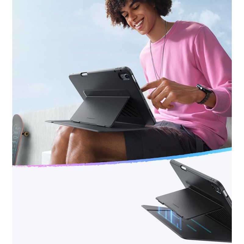 ESR Flip Hybrid Case за iPad Air 10.9 (4/5/2020-2022) и 11 (6/7/8/2024-2026) черно - ESR Flip Hybrid Case за iPad Air 10.9 (4/5/2020-2022) и 11 (6/7/8/2024-2026) черно - 4894240267134