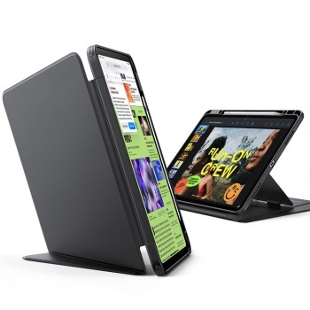 ESR Flip Hybrid калъф за iPad Air 13” (1/2/3), 2024-2026, Black