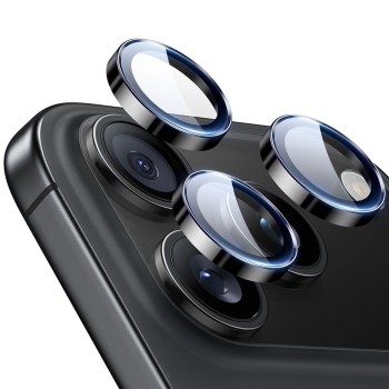 ESR Armorite защита за камера от закалено стъкло за iPhone 14 Pro / 14 Pro Max / 15 Pro / 15 Pro Max / 16 Pro / 16 Pro Max / 17 Pro / 17 Pro Max (черна)
