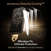 Закалено стъкло ESR ULTRAFIT ARMORITE PRO за iPhone 17 Pro Max (черно) - Закалено стъкло ESR ULTRAFIT ARMORITE PRO за iPhone 17 Pro Max (черно) - 4894240287927