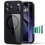 ESR Classic Hybrid MagSafe & Темперирано стъкло за iPhone 17 Pro Clear/Black