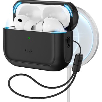 ESR ORBIT HALOLOCK Magsafe кейс за Apple AirPods Pro 3 Black