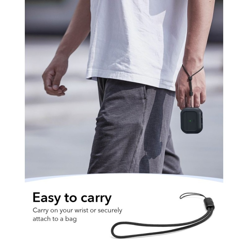 ESR ORBIT HALOLOCK Magsafe кейс за Apple AirPods Pro 3 Black - ESR ORBIT HALOLOCK Magsafe кейс за Apple AirPods Pro 3 Black - 4894240289105
