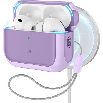 ESR ORBIT HALOLOCK Magsafe Калъф за Apple AirPods Pro 3 Лавандула