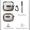 ESR Cyber FlickLock Halolock MagSafe калъф за Apple AirPods Pro 3 Titanium - 4894240289242