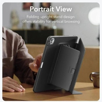 ESR Flip Hybrid Case за iPad Pro 11” (5/6/2024–2025) – Черен