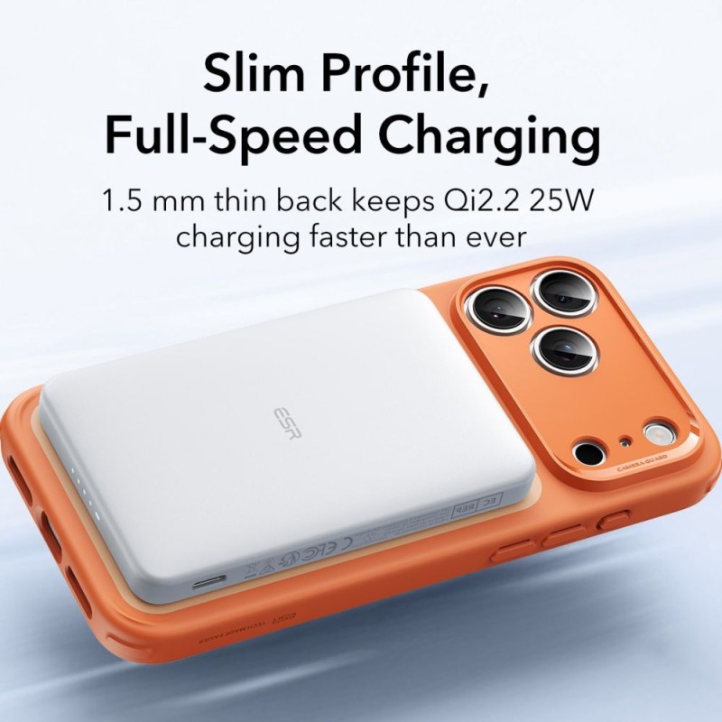 ESR CLASSIC HYBRID MagSafe iPhone 17 Pro Max Frosted Orange (SKU: 4894240291627) - ESR CLASSIC HYBRID MagSafe iPhone 17 Pro Max Frosted Orange (SKU: 4894240291627) - 4894240291627