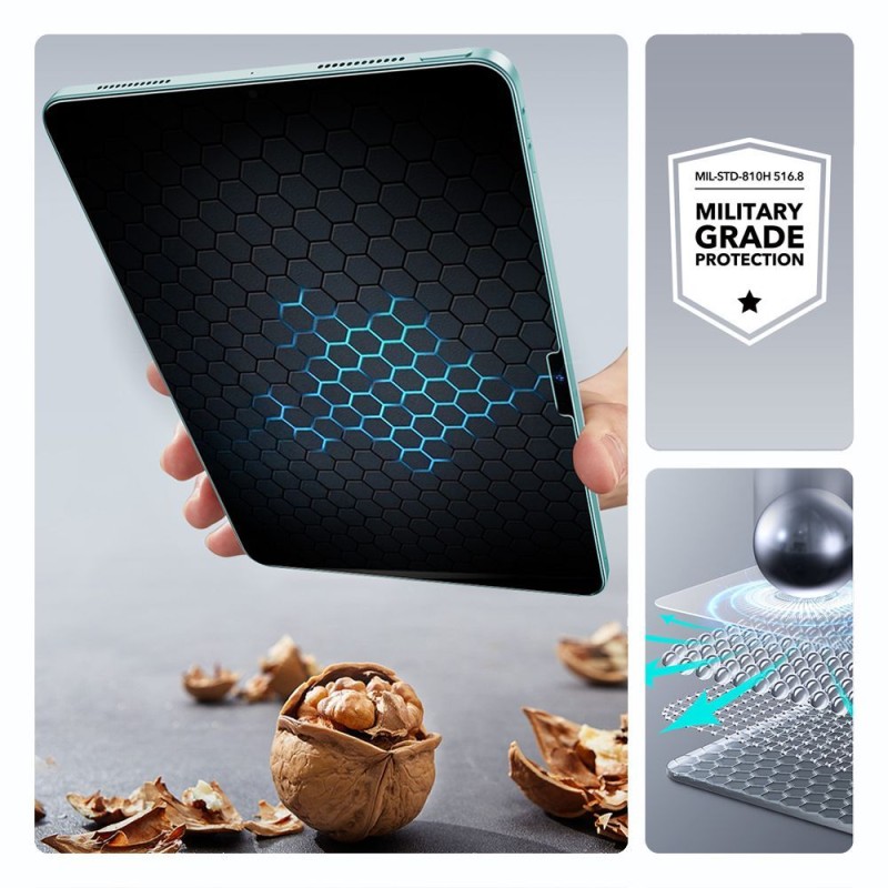 ESR UltraFit Tempered Glass 2-pack закалено стъкло за iPad Pro 11” (5/6/2024–2025), прозрачно - 4894240293492