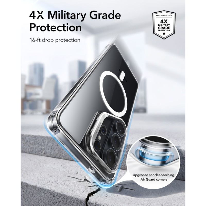 ESR CLASSIC HYBRID KICKSTAND MAGSAFE за Samsung Galaxy S26 Ultra Clear - 4894240295779