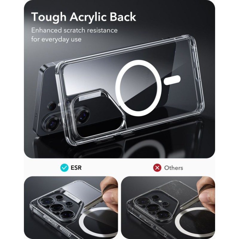 ESR Classic Hybrid MagSafe за Samsung Galaxy S26 Ultra – прозрачно - ESR Classic Hybrid MagSafe за Samsung Galaxy S26 Ultra – прозрачно - 4894240295793