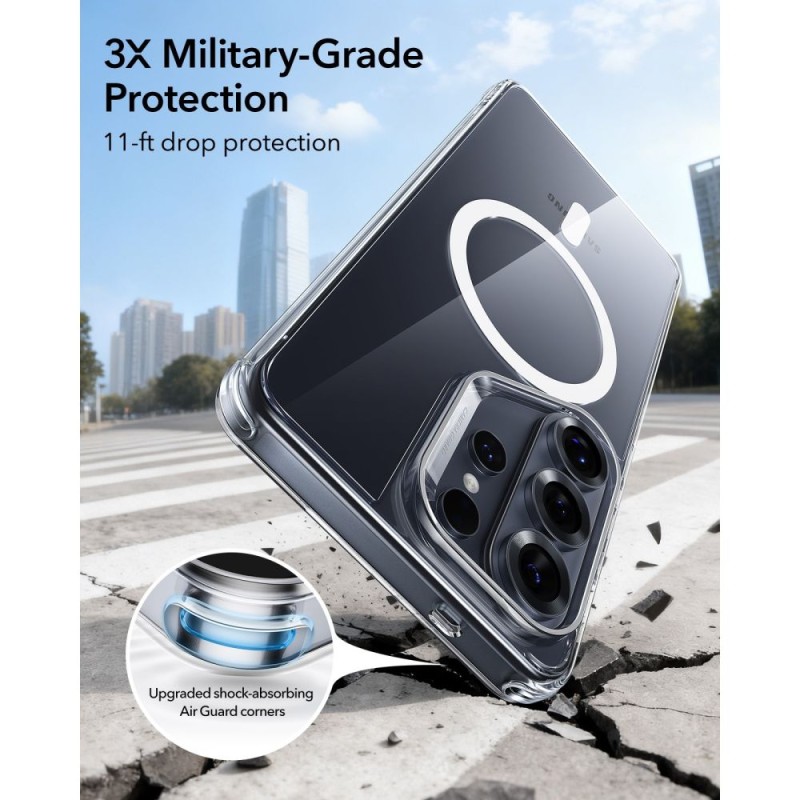 ESR Classic Hybrid MagSafe за Samsung Galaxy S26 Ultra – прозрачно - ESR Classic Hybrid MagSafe за Samsung Galaxy S26 Ultra – прозрачно - 4894240295793