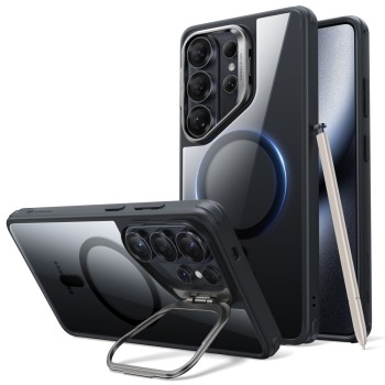 ESR Classic Hybrid Kickstand MagSafe Etui Samsung Galaxy S26 Ultra Clear/Black (прозрачно/черно)