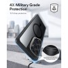 ESR Classic Hybrid Kickstand MagSafe Etui Samsung Galaxy S26 Ultra Clear/Black (прозрачно/черно) - 4894240295878