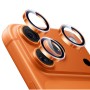 ESR Armorite протектор за камера с втвърдено стъкло за iPhone 14 Pro / 14 Pro Max / 15 Pro / 15 Pro Max / 16 Pro / 16 Pro Max / 17 Pro / 17 Pro Max (оранжев)