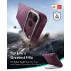ESR CYBER TOUGH KICKSTAND MAGSAFE Кейс с поставка за iPhone 17 Pro Max / 18 Pro Max Deep Burgundy