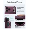 ESR CYBER TOUGH KICKSTAND MAGSAFE Кейс с поставка за iPhone 17 Pro Max / 18 Pro Max Deep Burgundy