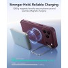 ESR CYBER TOUGH KICKSTAND MAGSAFE Кейс с поставка за iPhone 17 Pro Max / 18 Pro Max Deep Burgundy