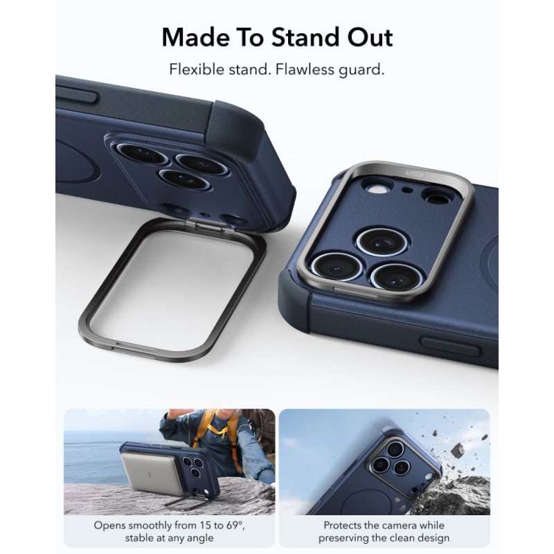 ESR CYBER TOUGH KICKSTAND MAGSAFE за iPhone 17 Pro Max / 18 Pro Max (BLUE) ESR CYBER TOUGH KICKSTAND MAGSAFE за iPhone 17 Pro Max / 18 Pro Max (BLUE)