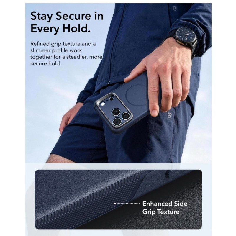 ESR CYBER TOUGH KICKSTAND MAGSAFE за iPhone 17 Pro Max / 18 Pro Max (BLUE) ESR CYBER TOUGH KICKSTAND MAGSAFE за iPhone 17 Pro Max / 18 Pro Max (BLUE)