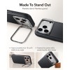 ESR Leather Kickstand MagSafe кейс за iPhone 17 Pro / 18 Pro Black ESR Leather Kickstand MagSafe кейс за iPhone 17 Pro / 18 Pro Black
