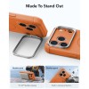 ESR CYBER TOUGH Kickstand MagSafe кейс за iPhone 17 Pro / 18 Pro (оранжев) ESR CYBER TOUGH Kickstand MagSafe кейс за iPhone 17 Pro / 18 Pro (оранжев)