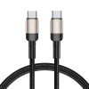 Tech-Protect ULTRABOOST EVO USB-C кабел PD 100W / 5A 100 см TITANIUM - Tech-Protect ULTRABOOST EVO USB-C кабел PD 100W / 5A 100 см TITANIUM - 5906203690633