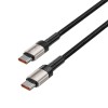 Tech-Protect ULTRABOOST EVO USB-C кабел PD 100W / 5A 100 см TITANIUM - Tech-Protect ULTRABOOST EVO USB-C кабел PD 100W / 5A 100 см TITANIUM - 5906203690633