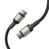 Tech-Protect ULTRABOOST EVO USB-C кабел PD 100W / 5A 100 см TITANIUM - Tech-Protect ULTRABOOST EVO USB-C кабел PD 100W / 5A 100 см TITANIUM - 5906203690633