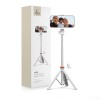 TECH-PROTECT L03S Bluetooth selfie stick с трипод, бял - 5906203691180