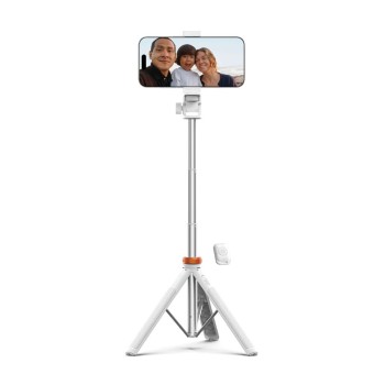 TECH-PROTECT L03S Bluetooth selfie stick с трипод, бял TECH-PROTECT L03S Bluetooth selfie stick с трипод, бял