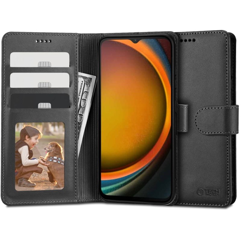 TECH-PROTECT Wallet за Galaxy XCover 7 – черен (SKUID: 5906203691623) - TECH-PROTECT Wallet за Galaxy XCover 7 – черен (SKUID: 5906203691623) - 5906203691623