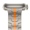 Tech-Protect Stainless Line за Apple Watch 8 / 9 / 10 / 11 / SE / Ultra (44 / 45 / 46 / 49 мм) Титан/Оранж - Tech-Protect Stainless Line за Apple Watch 8 / 9 / 10 / 11 / SE / Ultra (44 / 45 / 46 / 49 мм) Титан/Оранж - 5906203697311