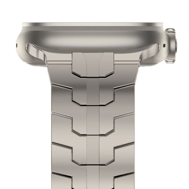 TECH-PROTECT STAINLESS LINE каишка за Apple Watch 8/9/10/11/SE/Ultra (44/45/46/49 мм) от титанова неръждаема стомана - TECH-PROTECT STAINLESS LINE каишка за Apple Watch 8/9/10/11/SE/Ultra (44/45/46/49 мм) от титанова неръждаема стомана - 5906203699582
