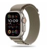 Tech-Protect Nylon Pro каишка за Apple Watch 8/9/10/11/SE/Ultra (44/45/46/49 мм) Titanium/Olive - Tech-Protect Nylon Pro каишка за Apple Watch 8/9/10/11/SE/Ultra (44/45/46/49 мм) Titanium/Olive - 5906302301539