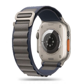 TECH-PROTECT Nylon Pro за Apple Watch 8/9/10/11/SE/Ultra (44/45/46/49 мм) Navy/Grey