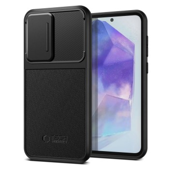 TECH-PROTECT VELAR CAM+ калъф за GALAXY A35 / A55 5G, BLACK
