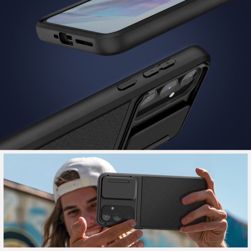 TECH-PROTECT VELAR CAM+ калъф за GALAXY A35 / A55 5G, BLACK - 5906302307807