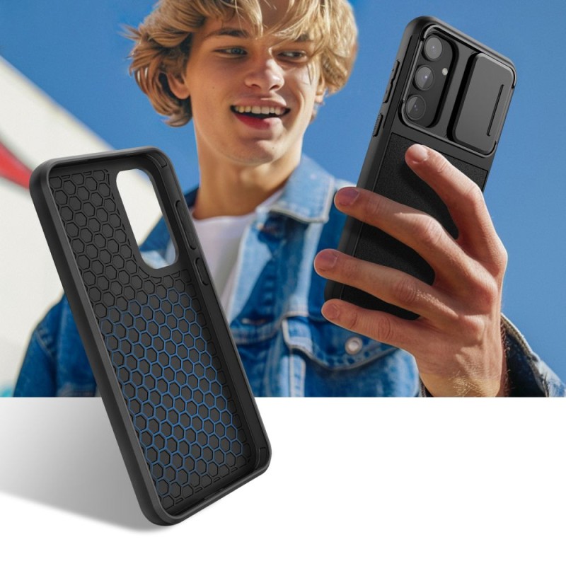 TECH-PROTECT VELAR CAM+ калъф за GALAXY A35 / A55 5G, BLACK - 5906302307807