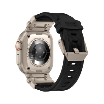 TECH-PROTECT DELTA PRO каишка за Apple Watch 8/9/10/11, SE и Ultra (44/45/46/49 мм) BLACK/TITANIUM TECH-PROTECT DELTA PRO каишка за Apple Watch 8/9/10/11, SE и Ultra (44/45/46/49 мм) BLACK/TITANIUM