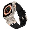 TECH-PROTECT DELTA PRO каишка за Apple Watch 8/9/10/11, SE и Ultra (44/45/46/49 мм) BLACK/TITANIUM - TECH-PROTECT DELTA PRO каишка за Apple Watch 8/9/10/11, SE и Ultra (44/45/46/49 мм) BLACK/TITANIUM - 5906302307821