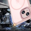 TECH-PROTECT MAGMAT MagSafe iPhone 15 Pink/Clear (5906302307999) - TECH-PROTECT MAGMAT MagSafe iPhone 15 Pink/Clear (5906302307999) - 5906302307999