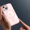 TECH-PROTECT MAGMAT MagSafe iPhone 15 Pink/Clear (5906302307999) - TECH-PROTECT MAGMAT MagSafe iPhone 15 Pink/Clear (5906302307999) - 5906302307999