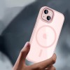 TECH-PROTECT MAGMAT MagSafe iPhone 15 Pink/Clear (5906302307999) - TECH-PROTECT MAGMAT MagSafe iPhone 15 Pink/Clear (5906302307999) - 5906302307999
