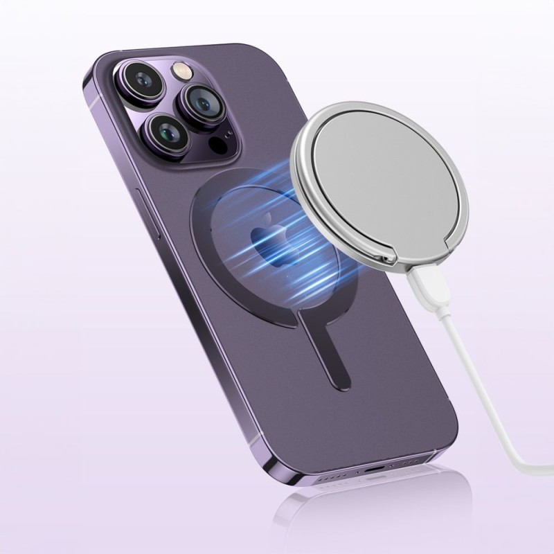 Tech-Protect MetalRing Magsafe универсален магнитен пръстен 2 броя черен & сребърен - Tech-Protect MetalRing Magsafe универсален магнитен пръстен 2 броя черен & сребърен - 5906302308187