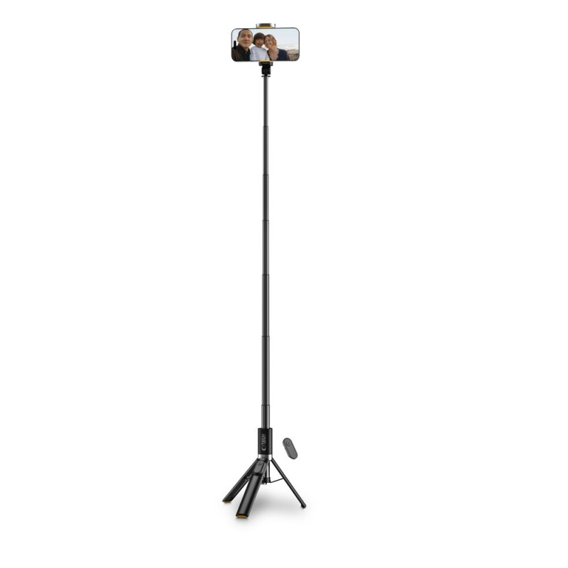 TECH-PROTECT L08S Bluetooth selfie stick tripod черен - 5906302308286